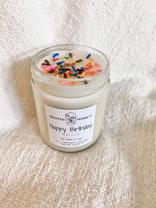 HAPPY BIRTHDAY CANDLE