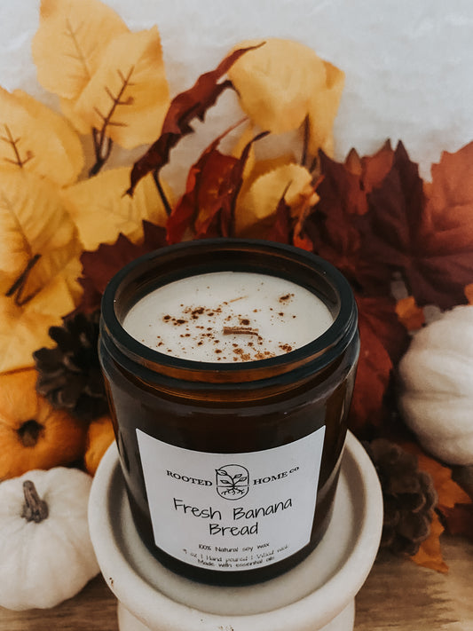 Fresh Banana Bread - Candle