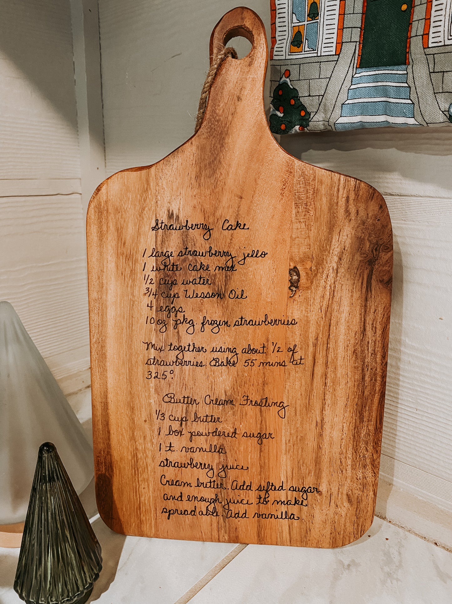 Square Recipe Board