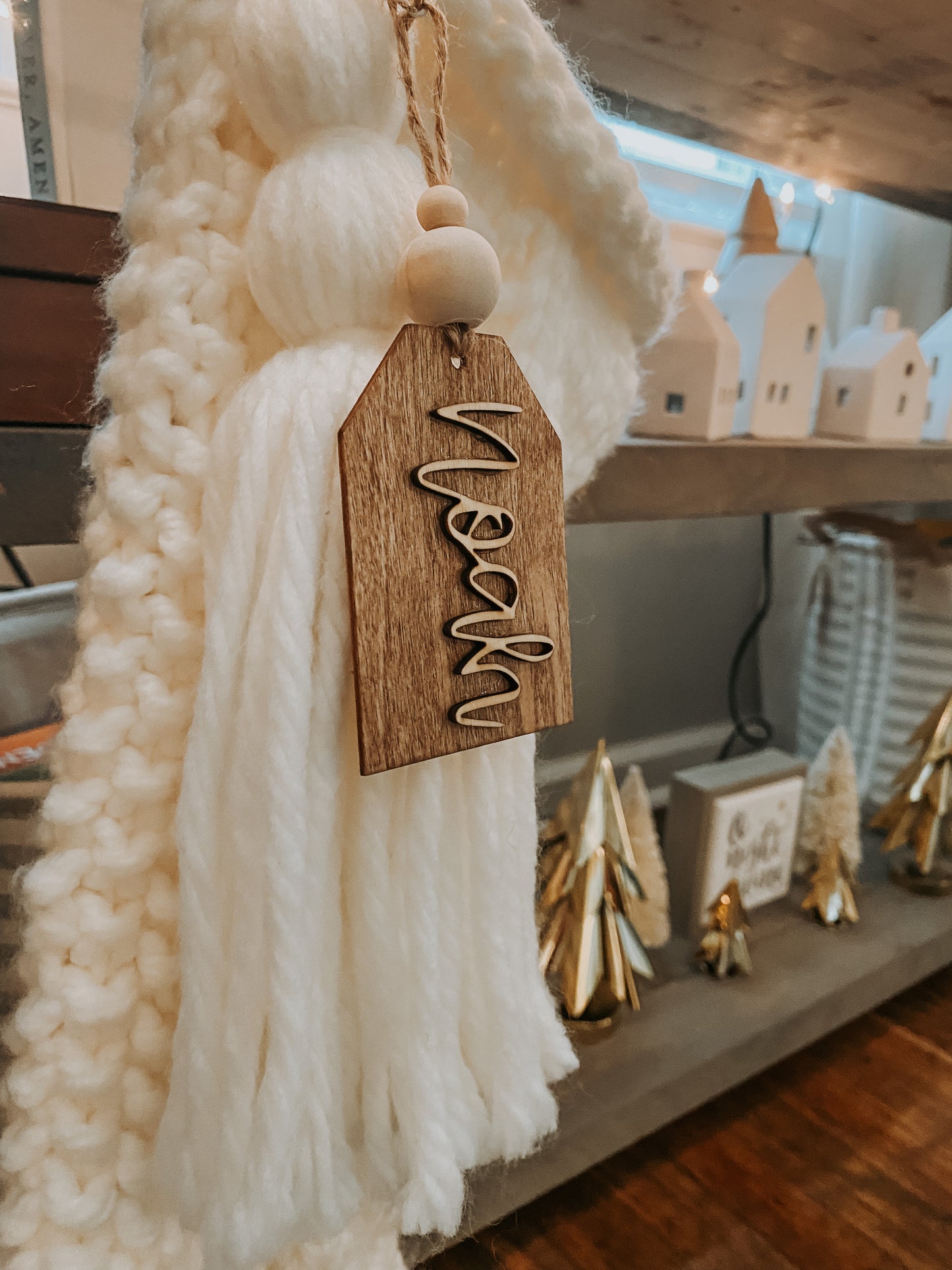 STOCKING NAME TAGS