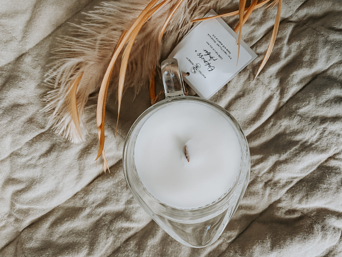 Oakmoss + Amber Candle